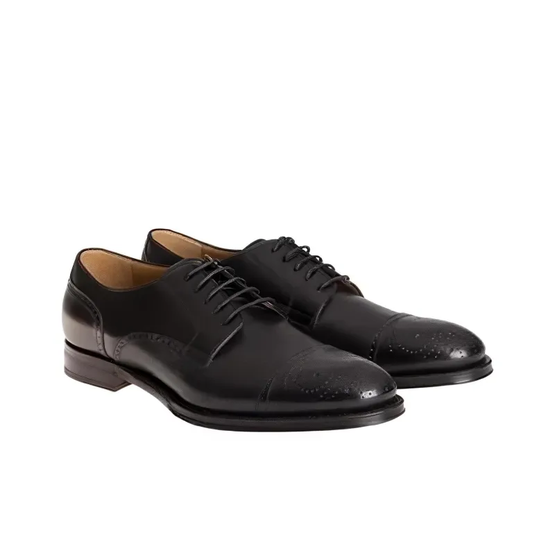 GUCCI Dress Shoes Men Low-Top Black-3
