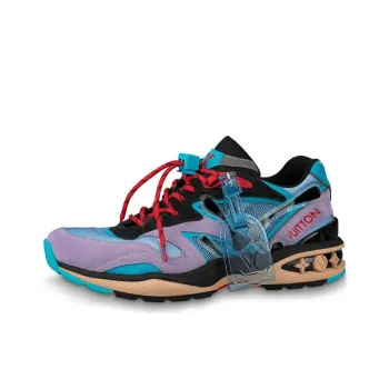 LOUIS VUITTON Trail Sneakers 'Purple Blue Black'