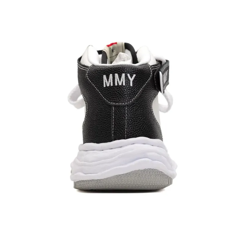 Maison MIHARA YASUHIRO Logo embroidered Leather Sneakers-10