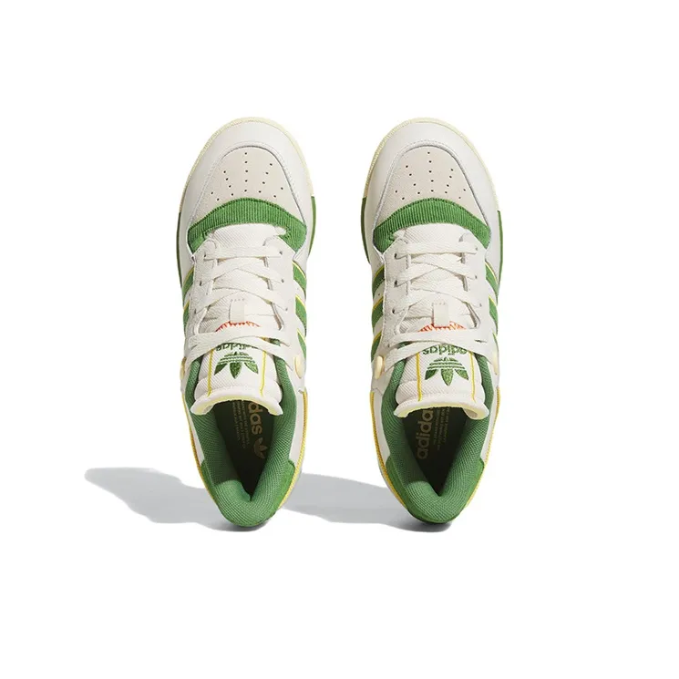 Adidas Rivalry Low 86 'Pinkwhite Green Yellow'-4