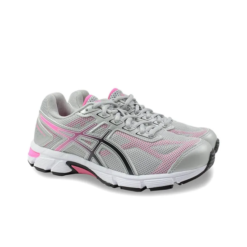 Asics Gel-Impression 9 A Breathable And Wear-resistant Low-Top Running Shoes Women's Gray Pink-2