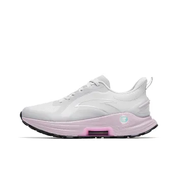 Anta Gen 3.0 Nitrogen Technology Anti Slip And Wear Resistant Breathable Low Top Running Shoes Women's Gray Pink