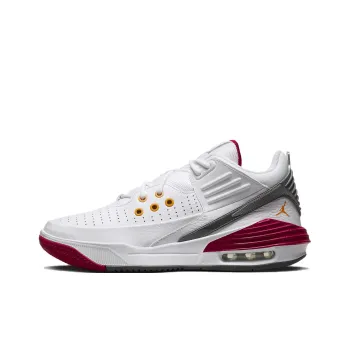 JORDAN Max Aura 5 White Cardinal Red