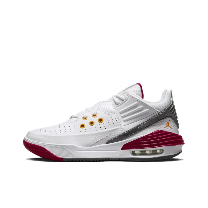 JORDAN Max Aura 5 White Cardinal Red-0