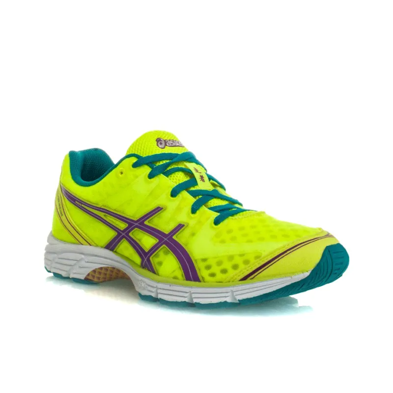 Asics Gel-Ds Racer 9 Wear-Resistant Low-Top Running Shoes Women's Yellow Purple-1
