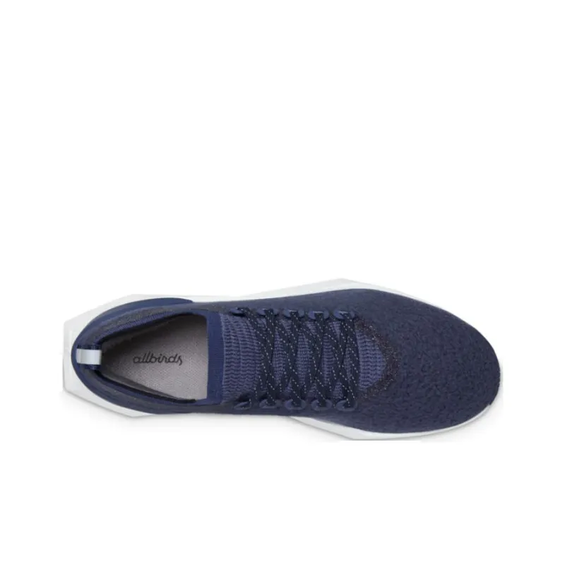 Allbirds Wool Flyer Mizzle Cushioned Slip-Resistant Low-Top Running Shoes Women's Dark Indigo-1