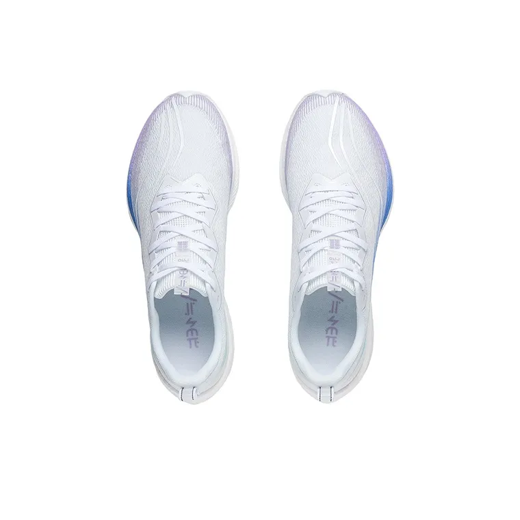 LINING Red Hare 6 Pro Running Shoes Men Low Top White/Blue/Purple-2