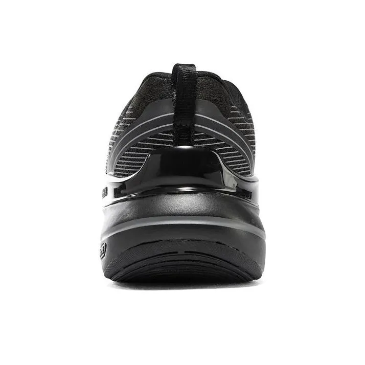 Skechers Max Cushioning Running Shoes Women's Low Top Black/Charcoal Gray-3