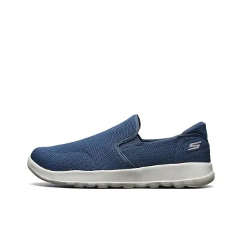 Skechers GO WALK Lite Cushioning Anti-Slip And Wear-Resistant Low-Top Sports Casual Shoes Men's Navy