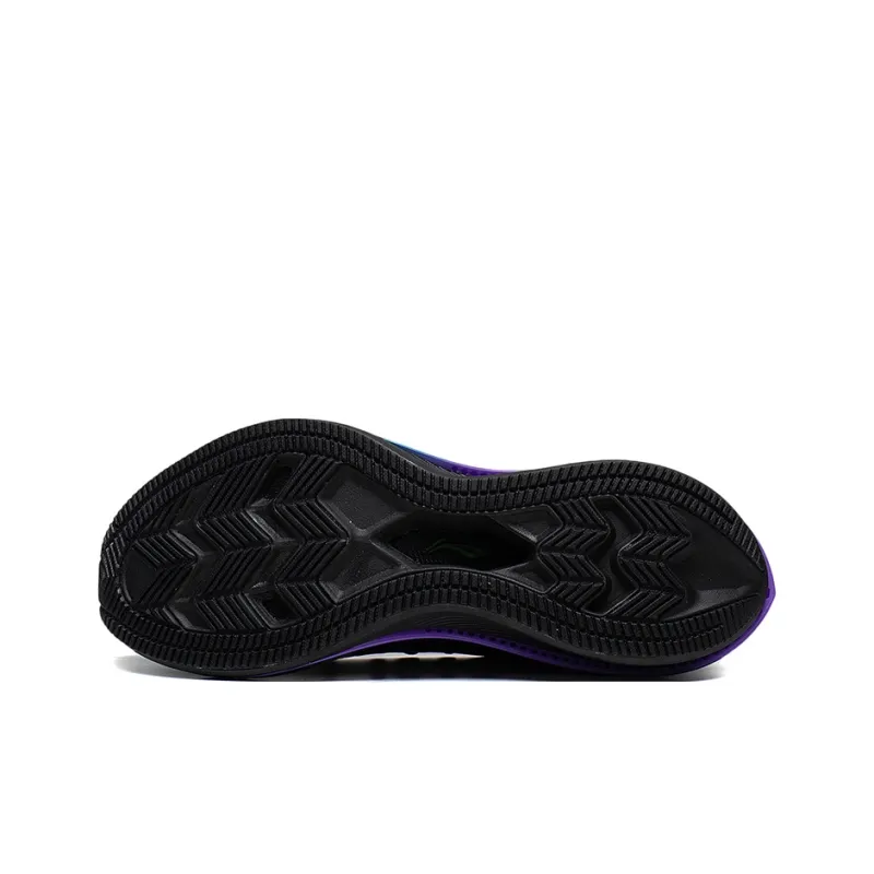 LiNing WuShi 5S 2.0 Cushioning Anti-Slip And Wear-Resistant Rebound Low-Top Running Shoes Black Blue Purple-4