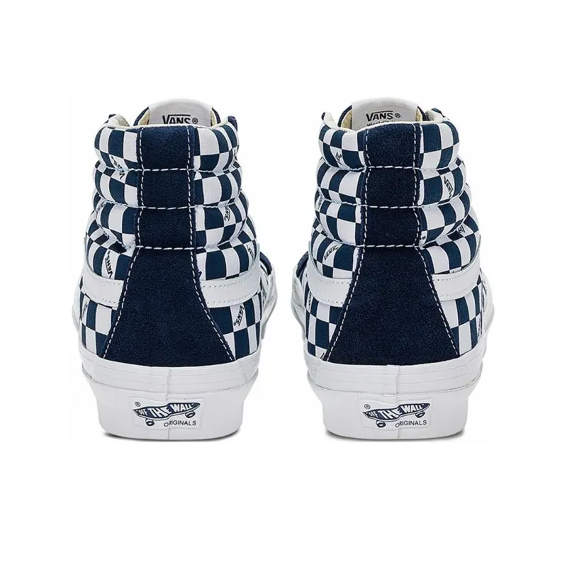Vans Og Sk8 Hi Lx 'Checkerboard Dress Blues'-4