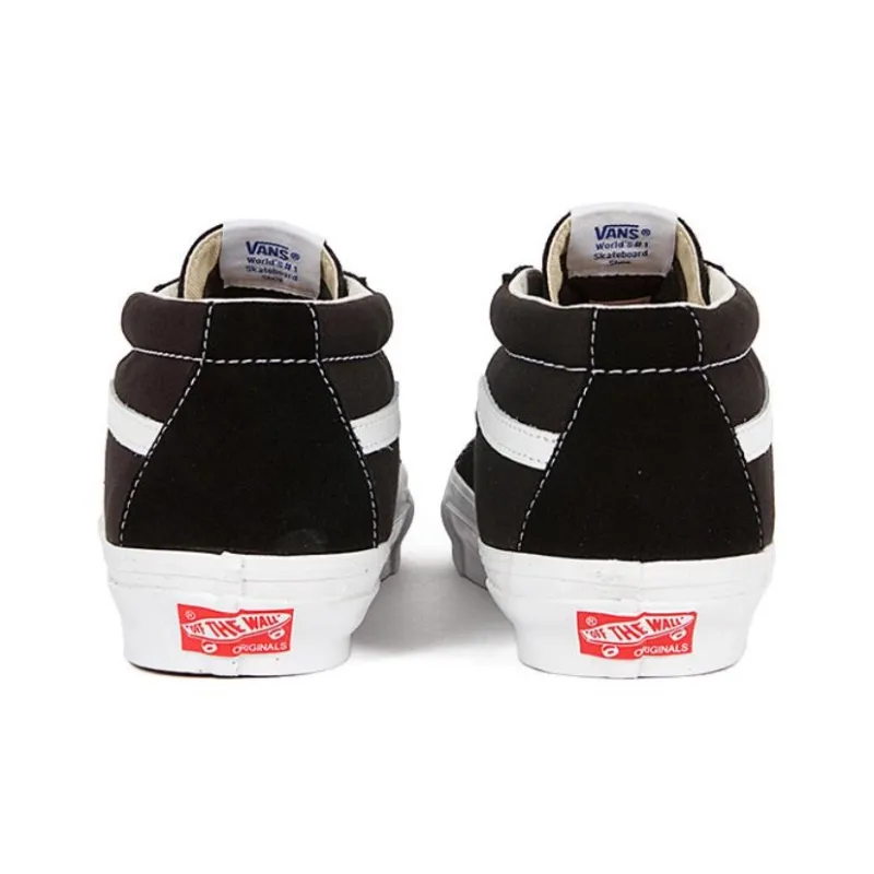 Vans Vaults Sk8 Mid Og Lx 'Black White'-3