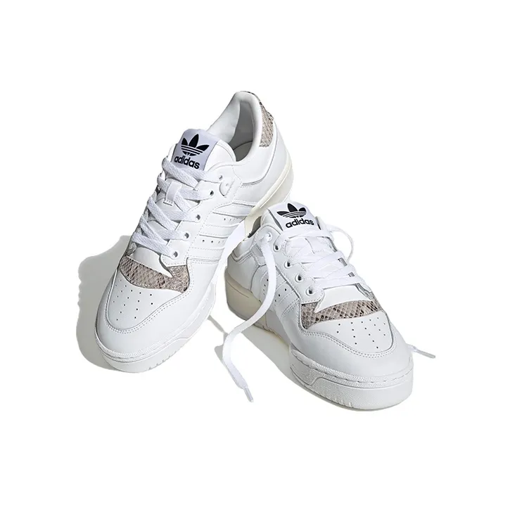 Rivalry Women's Adidas Originals Low 86 'White Snakeskin' Women's-2