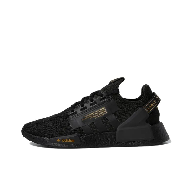 Adidas Originals Nmd R1 V2 Black Gold Metallic-0