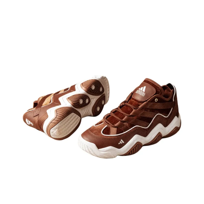 Adidas Top Ten 2010 'Velour Tracksuit Brown'-3