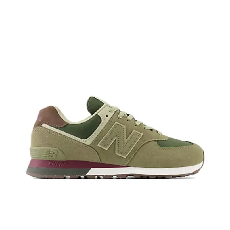 New Balance 574 Olive Bone-1