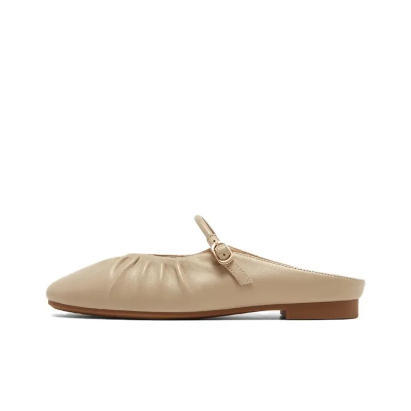 BATA Rubber Sole Slip Resistant Wrap toe Slippers Women's-3