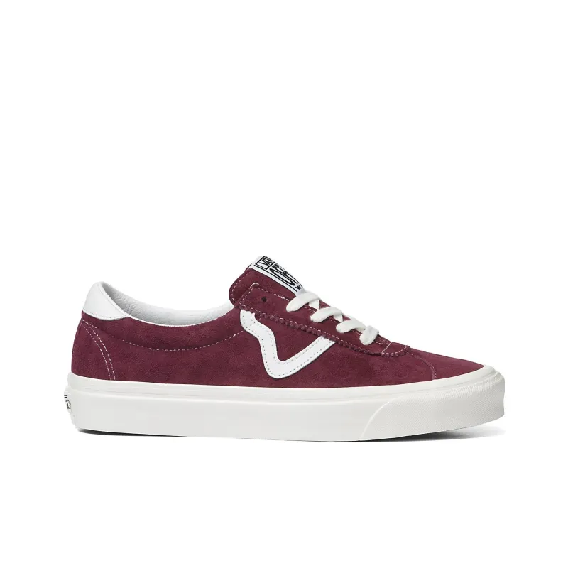 Vans Style 73 Dx 'Pig Suede Burgundy White'-1