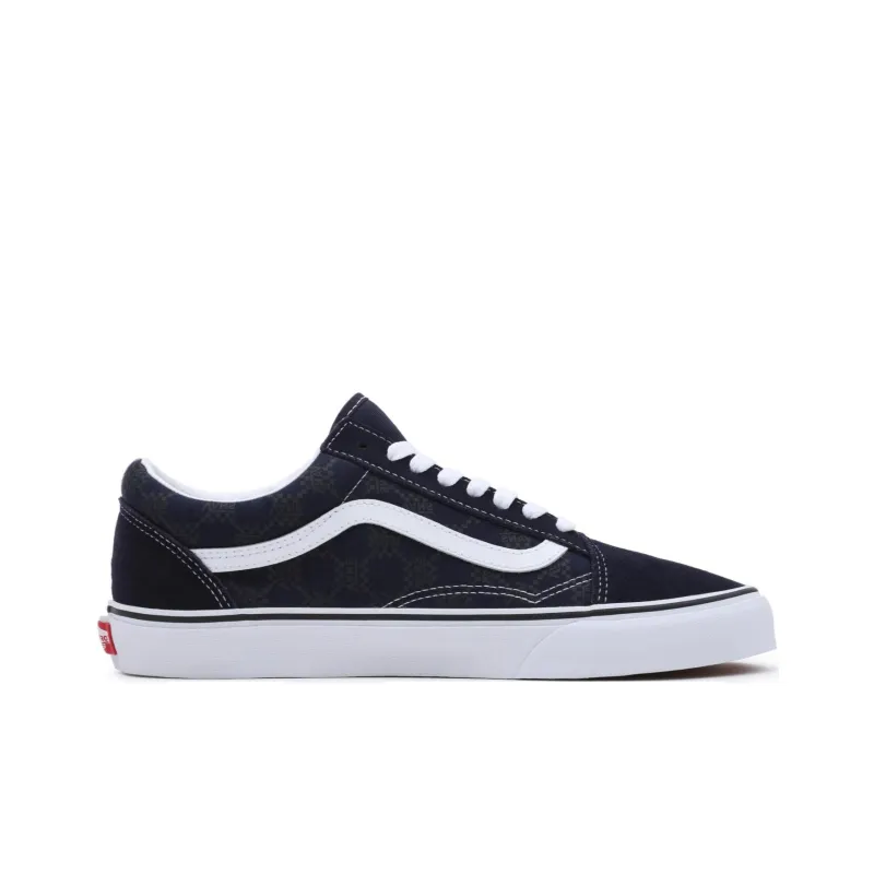 Vans Monogram Old School 'Navy Blue White'-1
