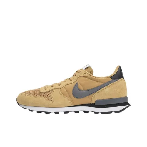 Nike Internationalist Running Shoes Unisex Low-Top Yellow