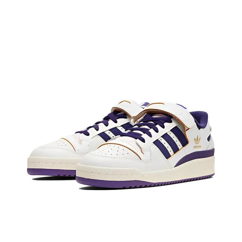 Forum Adidas Originals 84 Low 'Off White Collegiate Purple'-2