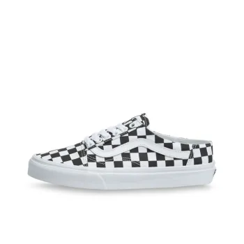 Vans Checkerboard Old Skool Mule Chessboard White/Black