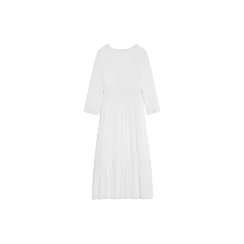 CELINE Maxi Dress In Cotton Twill-1