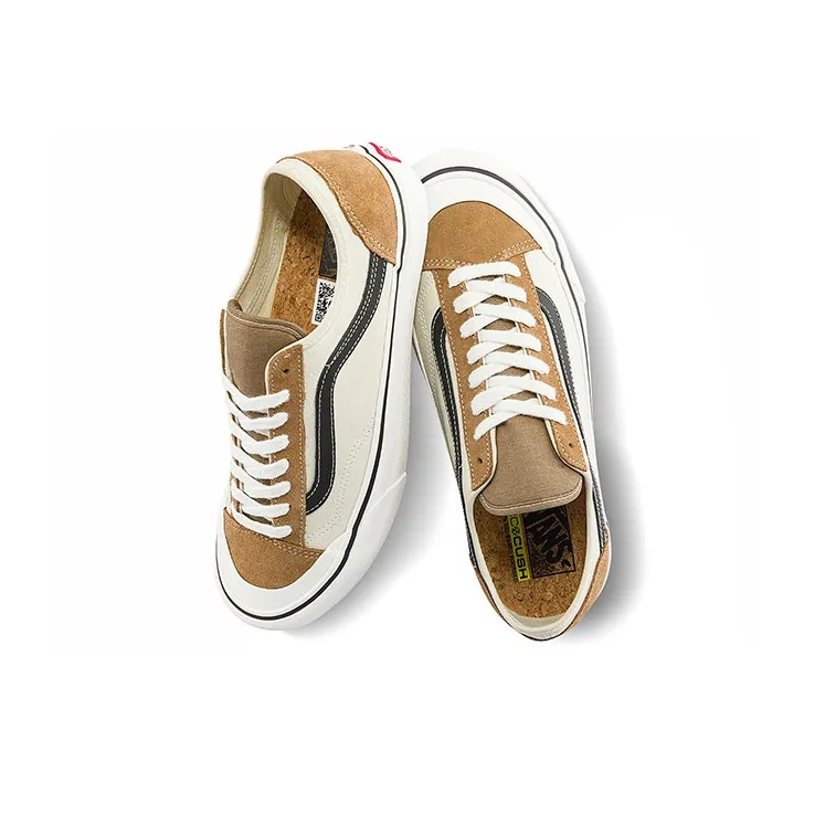Vans Style 136 Decon Vr3 Sf Casual Low Top Skateboarding Shoes Unisex Brown-3