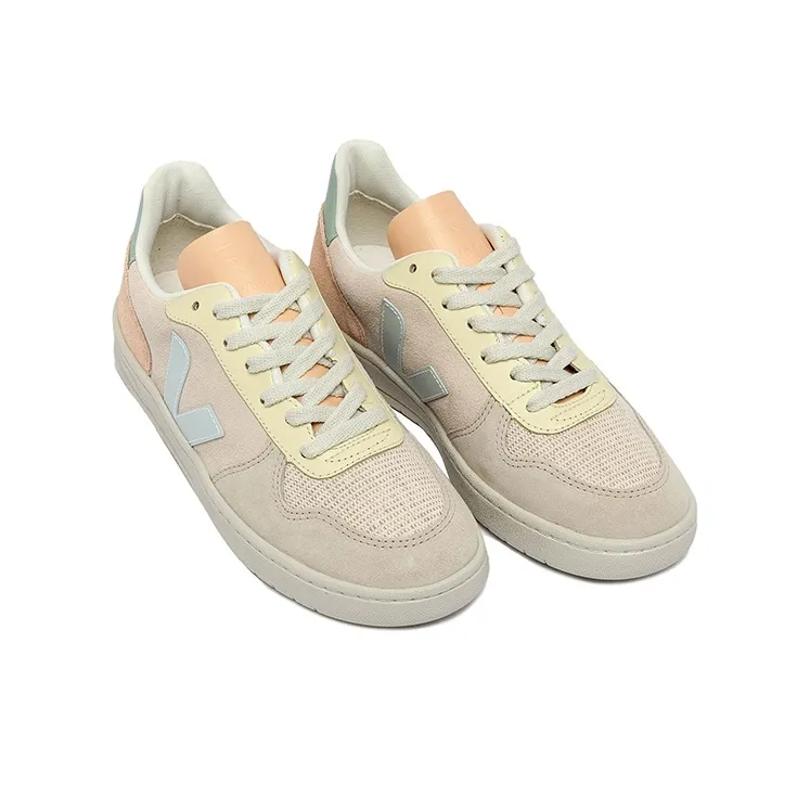 VEJA V 10 Suede 'Sable Menthol Multico'-2