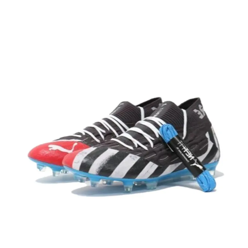 PUMA Future 5.1 Netfit Tyo FG/AG 'Black White'-4