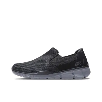 Skechers Equalizer 3.0 Cushioning Anti-Slip And Wear-Resistant Low-Top Sports Casual Shoes Black Gray