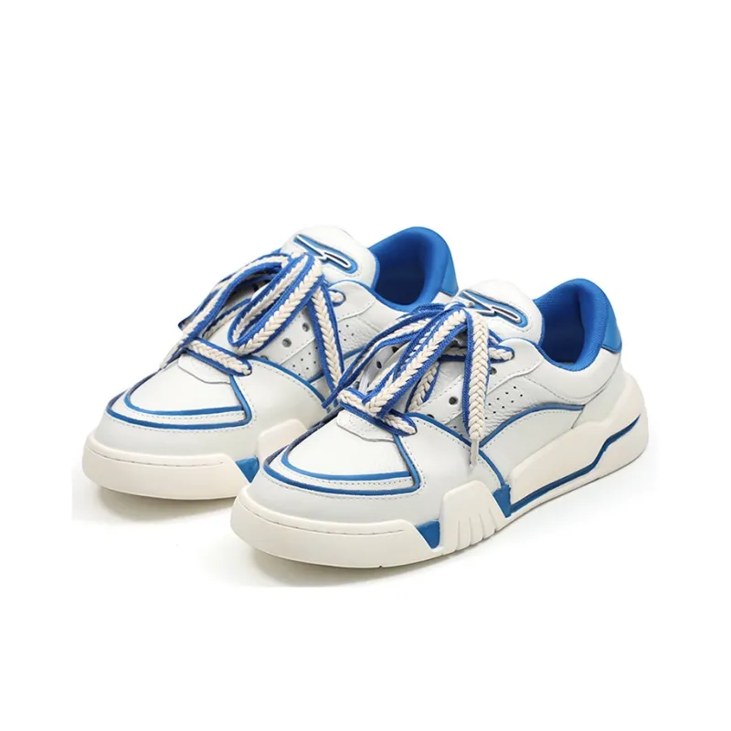 The Last Redemption Spacecourt Stylish Skateboarding Shoes Men's Blue-2
