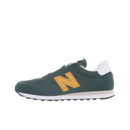 New Balance NB 500 Running Shoes Men Low-Top Green/Yellow