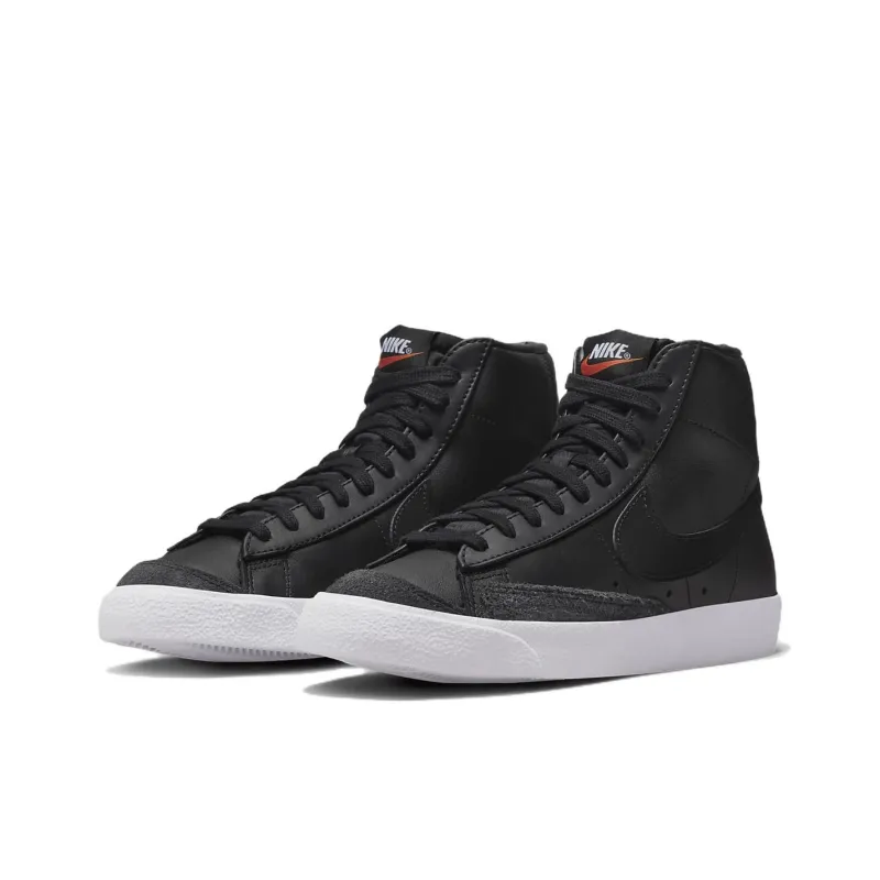 Nike Blazer Mid 77 Vintage Black White Women's-2
