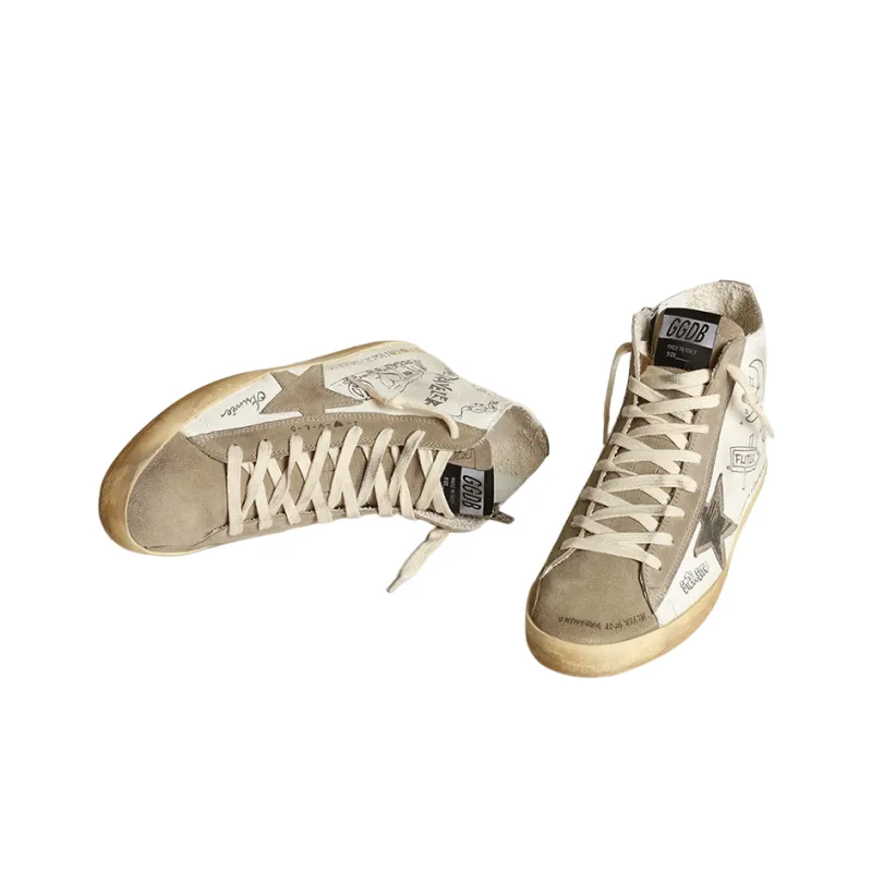Golden Goose Francy Journey print High top Sneakers-2