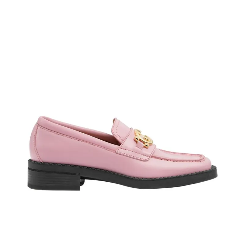GUCCI Double G Flat Shoes Women's Pink-1