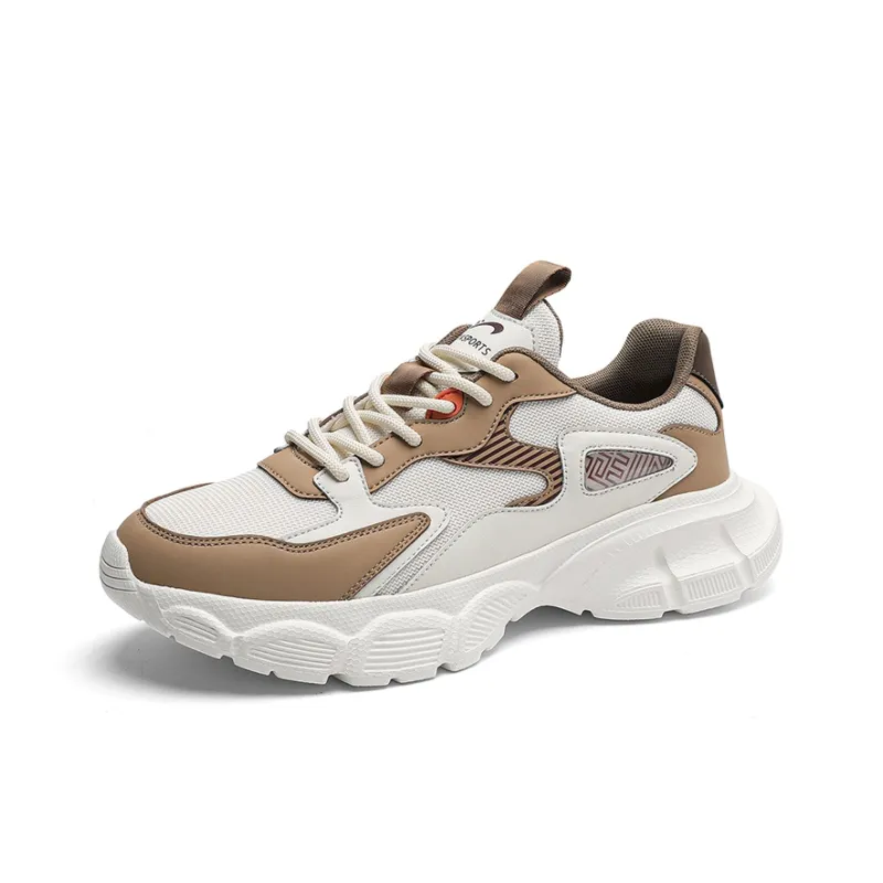 K bird Abrasion Resistant Height Increasing Low Top Chunky Sneakers Men's-14