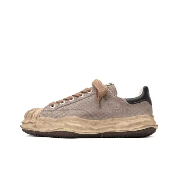 MIHARA YASUHIRO Blakey Stylish Skateboarding Shoes Men's Brown Vintage Version