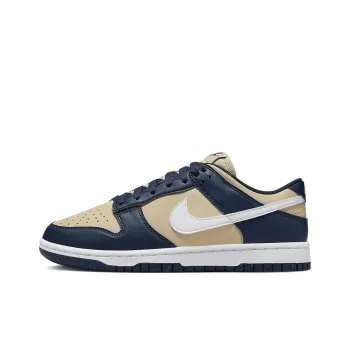 Nike Dunk Low Next Nature Midnight Navy Gold Women's