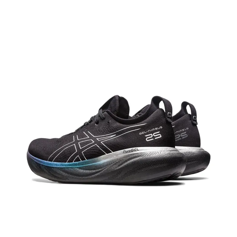 Asics Gel Nimbus 25 Platinum 'Black Pure Silver'-3