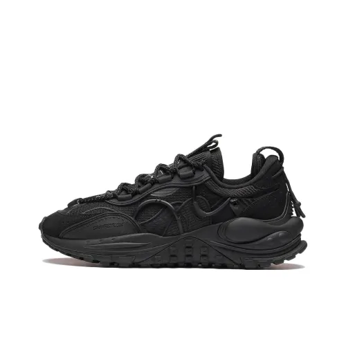 LiNing CF Star Track Cushioning Rebound Low Top Sports Casual Shoes Men's Black