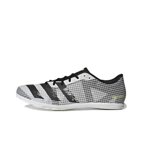 Adidas Distancestar Running Shoes Unisex Low-Top White Gray Black