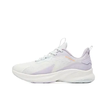 QIAODAN Swift 2.0 Anti Slip And Wear Resistant Lightweight Low Top Running Shoes Women's Green Purple