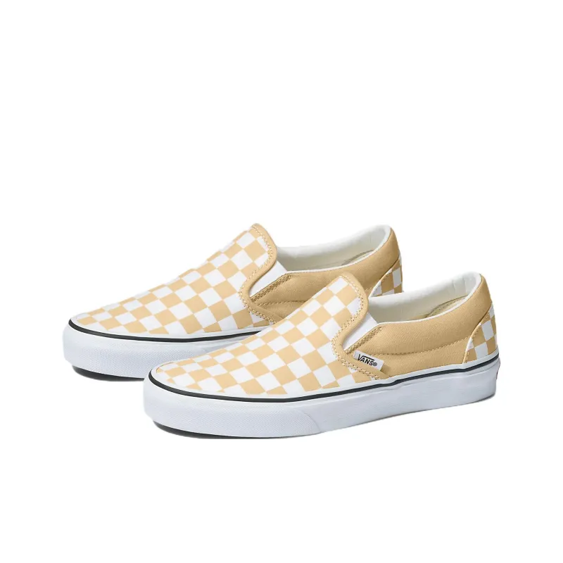 Slip On Classic Vans 'Color Theory Checkerboard Honey Peach'-2