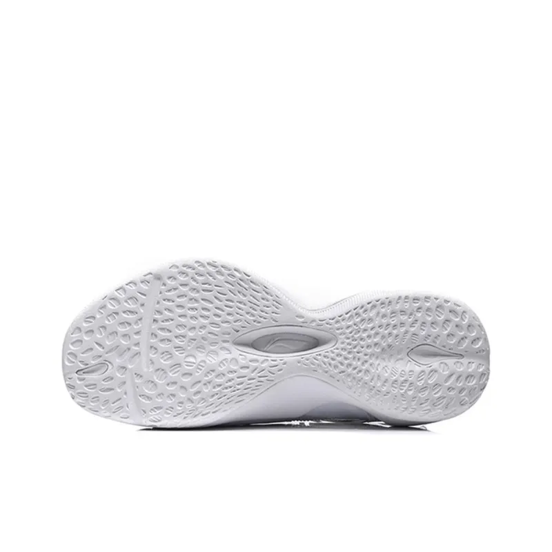 LiNing SONIC 6 V2 Cushioning Slip Resistant Coverage High Top Basketball Shoes Men's White-4