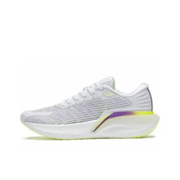 LiNing Yueying 2.0 Pro Cushioning Reflective Rebound Low Top Running Shoes Women's Standard White