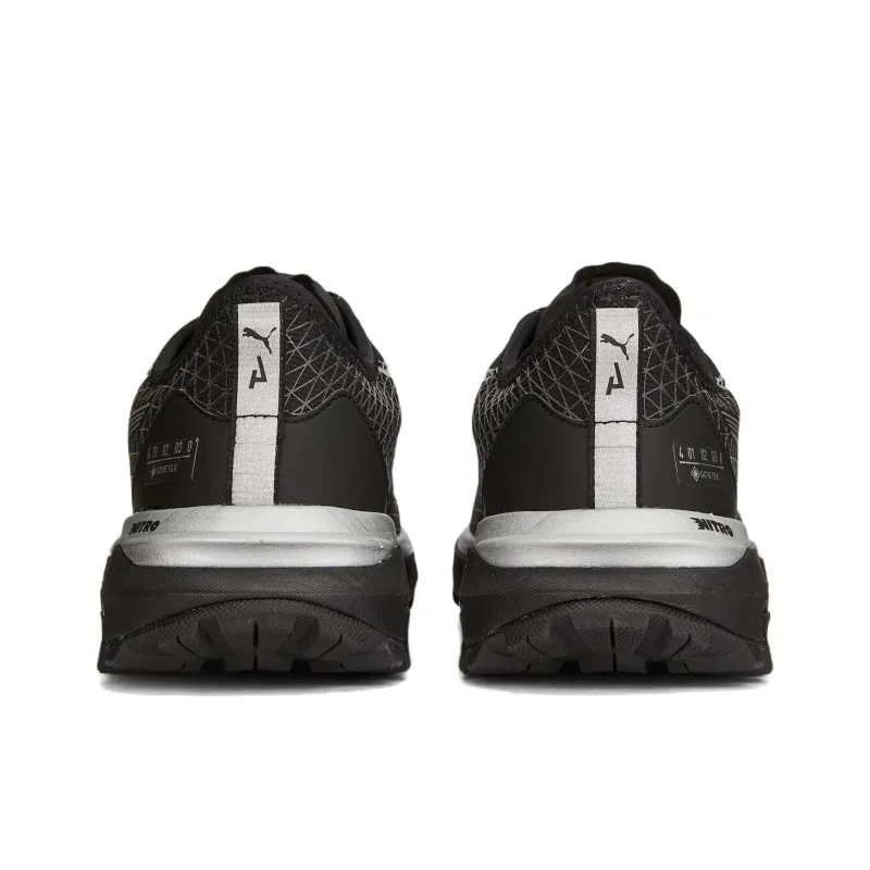 PUMA Voyage Nitro Running Shoes Men Low-Top Black/White-4