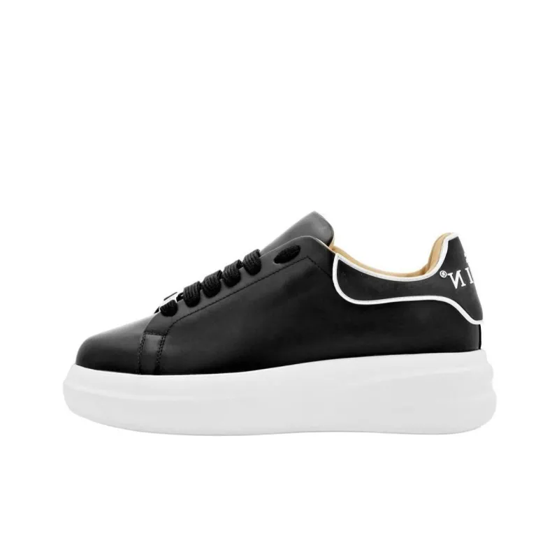 PHILIPP PLEIN Lace-up Leather Sneakers-0