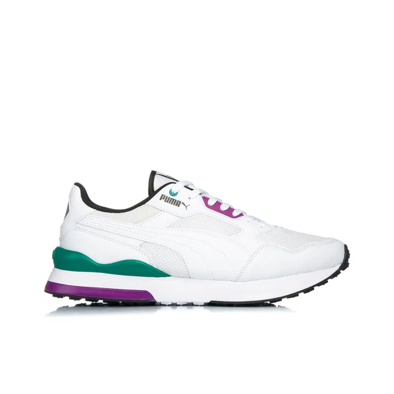 PUMA R78 Futr Low Running Shoes Black/White-1