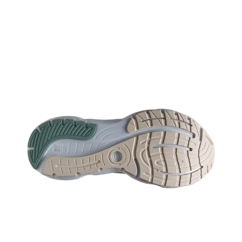 Brooks Glycerin 20 Running Shoes Men Low Top Beige/Green-4
